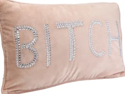 KARE Kissen Beads Bitch Blush 35x60cm