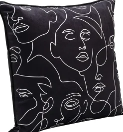 KARE Kissen Faces 45x45cm