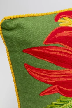 KARE Kissen Fiorista Grün 60x40cm