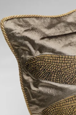 KARE Kissen Glitter Dragonfly Braun 40x40cm