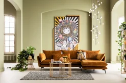 KARE Kissen Lava Braun 45x45cm