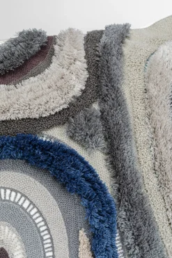 KARE Kissen Lava Grau 45x45cm