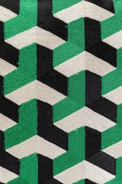 KARE Kissen Scale Grün 60x40cm