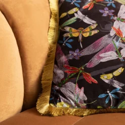 KARE Kissen Tropical Garden Fringe 45x45cm