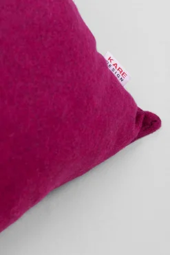 KARE Kissen Velvetex Pink 40x40cm Limited