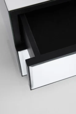 KARE Kommode Klein Soran Schwarz 49x50cm