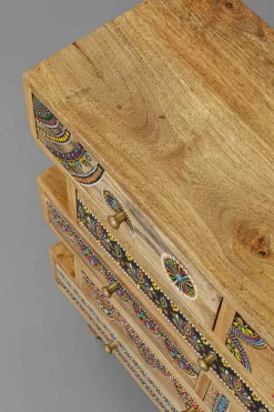 KARE Kommode Menorca Butterfly 65x65cm