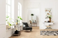 KARE Konsole Brick Mirror