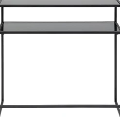 KARE Konsole Loft Schwarz 80x85