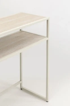 KARE Konsole Loftie Greige 80x80cm