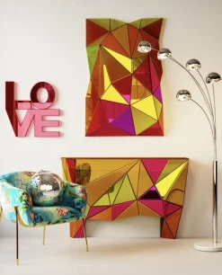 KARE Konsole Prisma Colore 127cm