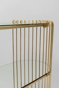 KARE Konsole Wire Brass 81x78cm