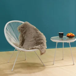 KARE Lammfell Heidi Grau 65x85cm