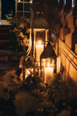 KARE Laterne Giardino Silver (4/Set)