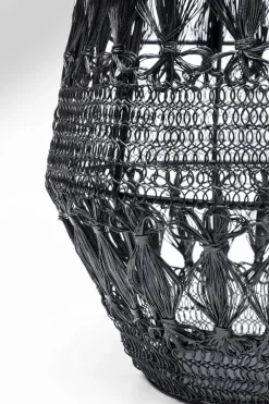 KARE Laterne Hayat Schwarz 33cm