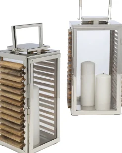 KARE Laterne Lamella (2/Set)