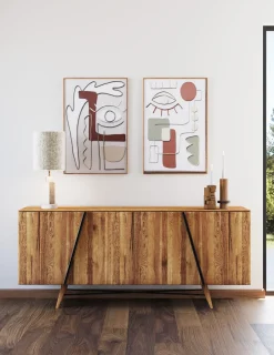 KARE Leinwandbild Art Eye Rechts 60x90cm