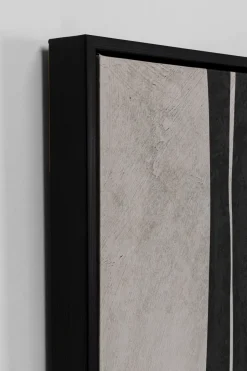 KARE Leinwandbild Artistic Blacky 70x110cm