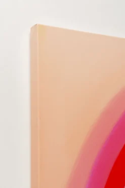 KARE Leinwandbild Tendency Circle Pink 120x120cm