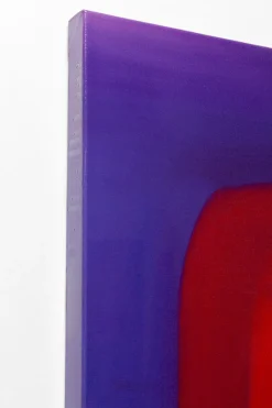 KARE Leinwandbild Tendency Rot 120x160cm