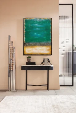 KARE Leinwandbild Vista Grün 90x120cm