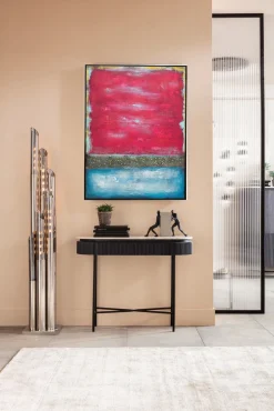 KARE Leinwandbild Vista Rot 90x120cm