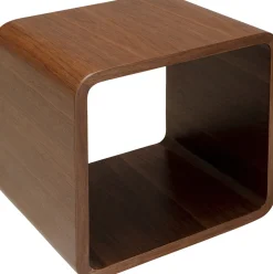 KARE Lounge Cube MDF Walnuss