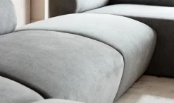 KARE Lucca Hocker Grau 76cm