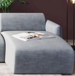 KARE Lucca Schlussecke Elements Rechts Grau 89cm