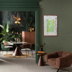 KARE Objektbild Crumple Gelb 60x90cm