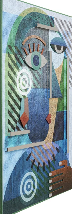 KARE Objektbild Geometric Woman 100x150cm