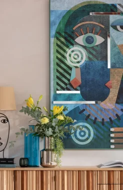 KARE Objektbild Geometric Woman 100x150cm