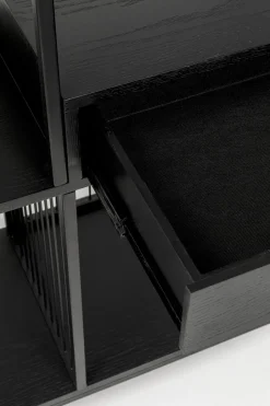 KARE Regal Bologna Schwarz 125x200cm