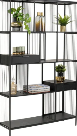 KARE Regal Bologna Schwarz 125x200cm