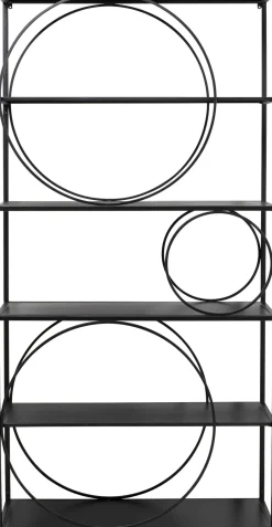 KARE Regal Circle Schwarz 100x200cm