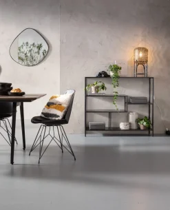 KARE Regal Loft Schwarz 115x100cm