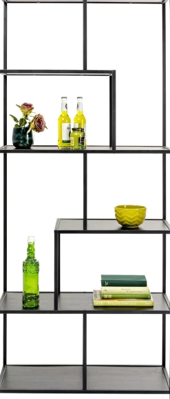 KARE Regal Loftie Schwarz 77x185cm