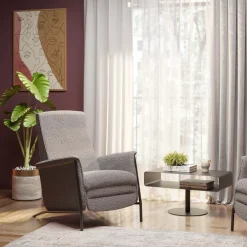 KARE Relaxsessel Lazy Grau