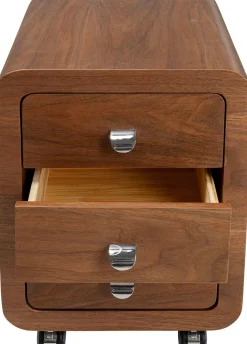 KARE Rollcontainer Club Walnut