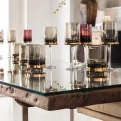 KARE Rotweinglas Innocent Smoke