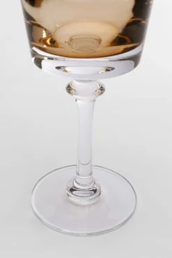 KARE Rotweinglas Mimi Amber 21cm