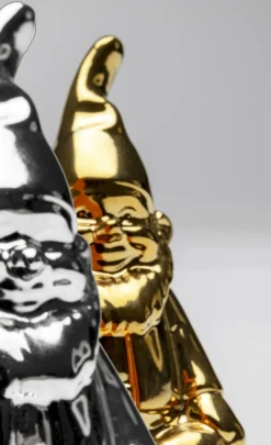 KARE Salz und Pfeffer Zwerg Silber Und Gold (2/Set)