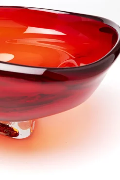 KARE Schale Salut Rot Ø34cm