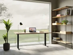 KARE Schreibtisch Office Jackie Eiche Schwarz 160x80