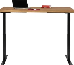 KARE Schreibtisch Office Jackie Eiche Schwarz 160x80