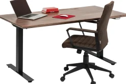 KARE Schreibtisch Office Symphony Dunkel Schwarz 160x80