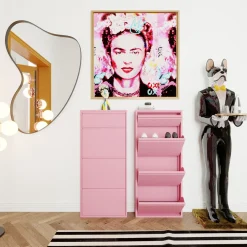 KARE Schuhkipper Caruso 3 Plus 1 Rosa (MO)