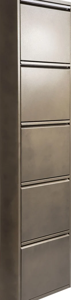 KARE Schuhkipper Caruso 5-er Bronze