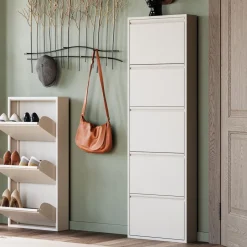 KARE Schuhkipper Caruso 5-er Creme