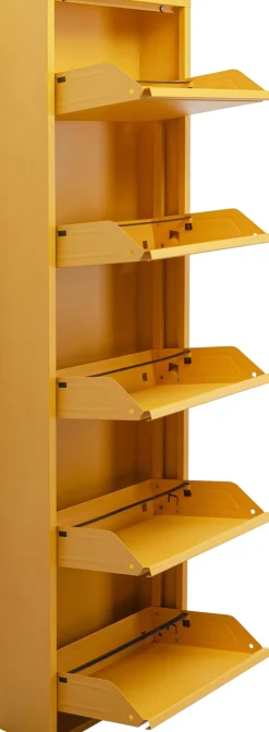 KARE Schuhkipper Caruso 5-er Gelb